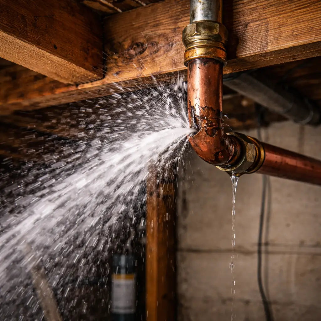 Burst Pipe Emergency Restoration