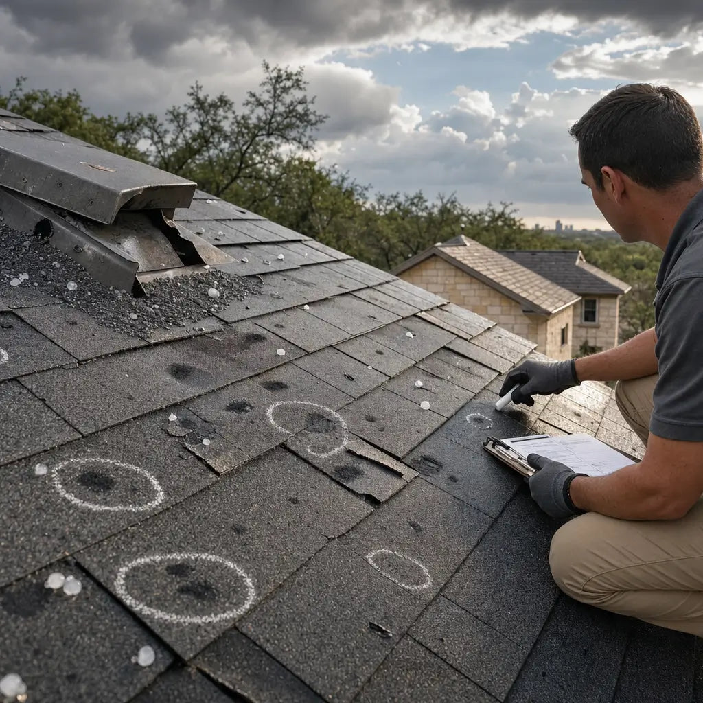 Storm & Hail Damage Roof Repair - AllDone Construction